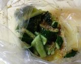 きゅうりだけ、ゴマ風味の絶品作り方4写真