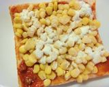 カレー風味*コーンのミートソーストースト作り方2写真
