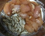 ごぼう衣の鳥唐揚げ作り方5写真