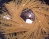 ズボラ飯コーンクリーム缶でラクラクパスタ作り方3写真