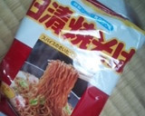 鶏のから揚げ入りの野菜炒め、まず焼きそば作り方8写真