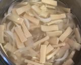 高野豆腐でオニオンスープ作り方4写真
