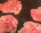 給食みたいな器☆牛タンもやしのせ冷し中華作り方2写真