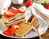 ナテラの入ったホットケーキ作り方11写真