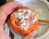 フルーツパプリカ セニョリータの肉詰め作り方3写真