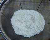 レンジで銀杏御飯(茶碗6杯分・3杯分も）作り方1写真