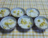 レンジで銀杏御飯(茶碗6杯分・3杯分も）作り方8写真