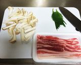 エリンギの大葉豚バラ巻き！作り方1写真