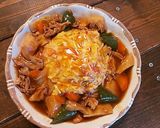 麻婆丼＋八宝菜＋天津飯=究極の中華丼！作り方12写真