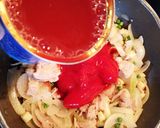 豚こま、トマト缶で簡単ハヤシライス♬作り方2写真