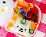 白くまさん弁当…♩作り方1写真