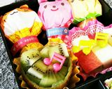 幼稚園運動会♡娘と２人の可愛いお弁当♡作り方4写真