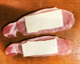 簡単☆ポークのチーズはさみ焼き作り方1写真