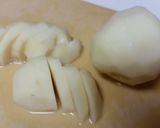 焼肉のたれとコチュジャンで　牛ジャガ炒め作り方1写真