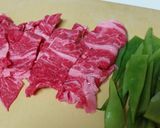 焼肉のたれとコチュジャンで　牛ジャガ炒め作り方2写真