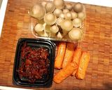混ぜて炊くだけ！アサリと茸の炊き込みご飯作り方1写真