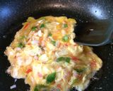 中学男子のおやつ！財布に優しいカニ玉丼作り方6写真