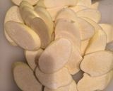ひき肉入り❁﻿まこもだけのきんぴら作り方1写真