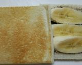 チョコバナナサンド☆ホットサンド作り方3写真