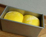 ♡かぼちゃとお豆腐のふんわり食パン♡作り方3写真