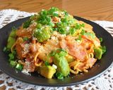 ✤アボカドとベーコンのキムチ焼きそば✤作り方5写真