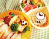 簡単マイクミニオン!ディズニーキャラ弁作り方2写真