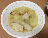 鶏とじゃがいもと玉ねぎの煮込み作り方6写真
