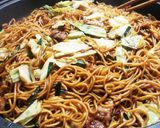わが家のシンプルニラ焼きそば♡作り方7写真