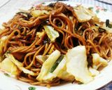 わが家のシンプルニラ焼きそば♡作り方8写真
