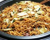 わが家のシンプルニラ焼きそば♡作り方6写真