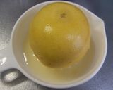 グレープフルーツ✿フローズンヨーグルト作り方1写真