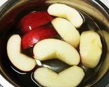 りんごと紅茶のフライパンケーキ作り方2写真