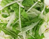 秋刀魚☆大根水菜のマリネ サラダ作り方4写真