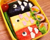 鯉のぼり キャラ弁作り方7写真