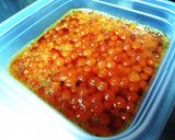 いくら醤油漬け。料理屋の味作り方7写真