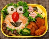 セサミ エルモ キャラ弁作り方5写真