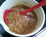 えのきと挽き肉あんかけ豆腐作り方3写真