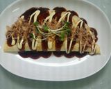 野菜不足解消★たっぷり野菜包みとんぺい焼作り方11写真