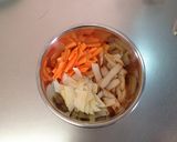ひじきの煮物(五目おこわの余りで)作り方1写真