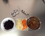 ひじきの煮物(五目おこわの余りで)作り方2写真