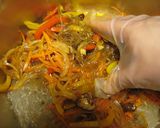 韓国家庭の味チャプチェ作り方10写真