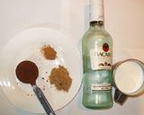 冷え性に！ラム酒ココア♪豆乳＋シナモン入作り方1写真