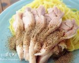 ざるラーメン茹で鶏!シンプル和風〜作り方8写真