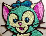♡ディズニー♡ジェラトーニ♡ケーキ♡作り方4写真