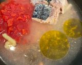 15分⭐︎サバ缶トマト缶⭐︎ワンパンパスタ作り方1写真