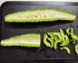 苦くない！ゴーヤとツナのサラダ作り方1写真
