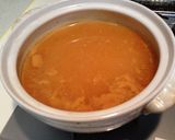 茸と水菜のぽかぽかコチュ鍋作り方6写真