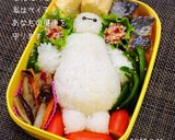こんにちは、私はベイマックス…キャラ弁作り方4写真