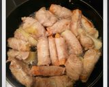 人参とじゃがいもの肉巻き作り方6写真