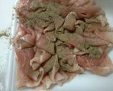 簡単!豚肉と ししとうの胡麻油で甘辛炒め作り方3写真